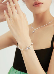 Butterfly and Starlight Bracelet - Let every star shine for you