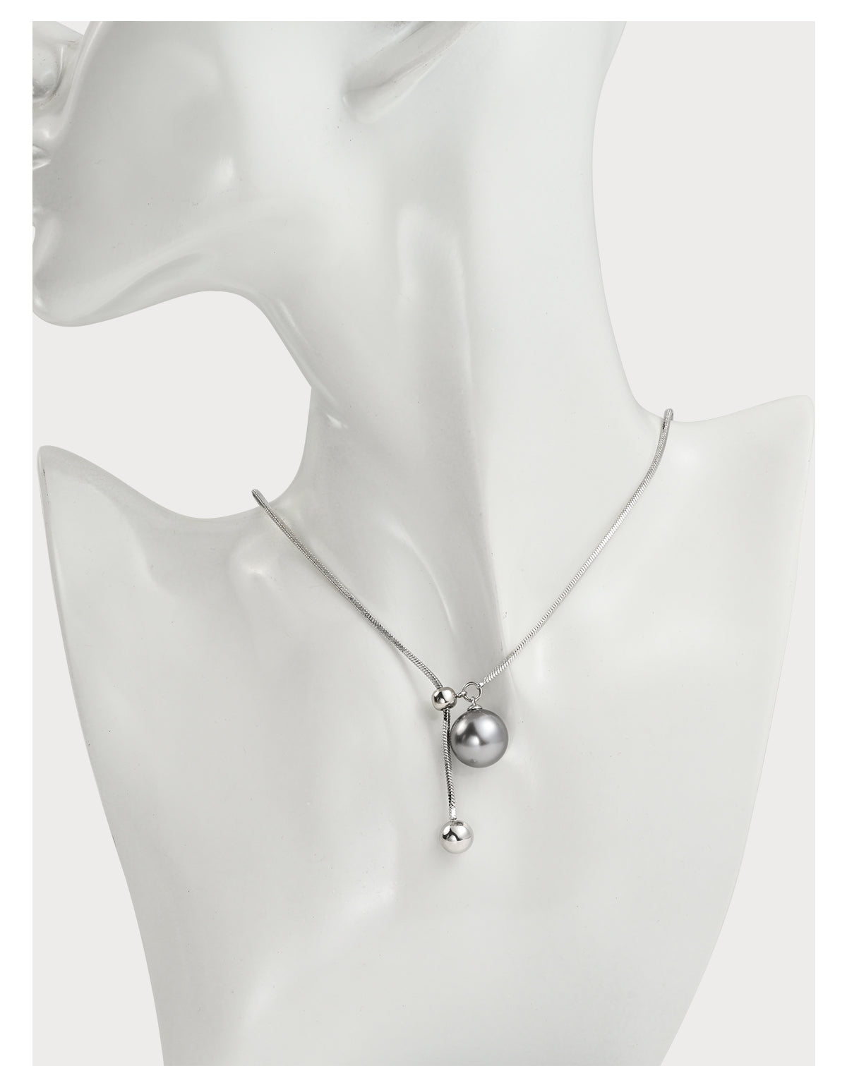 Pull pearl necklace: elegant circulation, bright as you