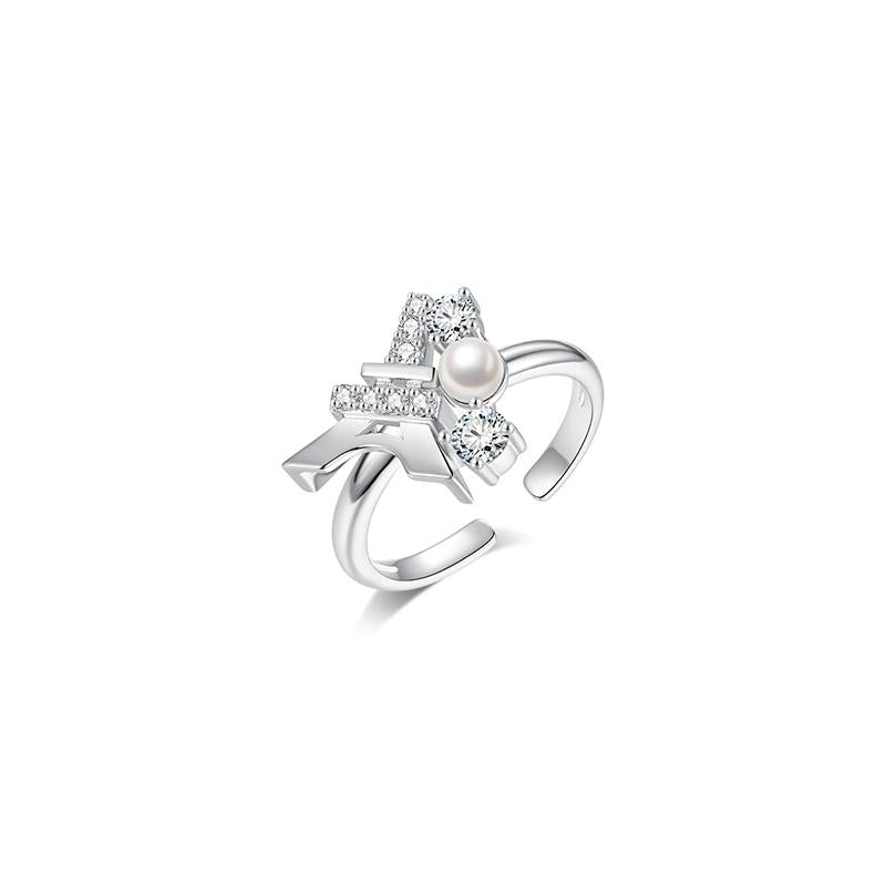 Eiffel Tower ring - Let love shine（The opening size can be adjusted）