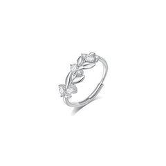 Anillo serie Pájaro de Plata (en noviembre) solo 6 Oh