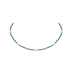 Malachite necklace: The perfect fusion of nature and art