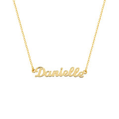 Golden Custom letter necklace, exclusive to your romantic imprint(After placing the order, send the customization information to customer service, which takes about 12 working days)