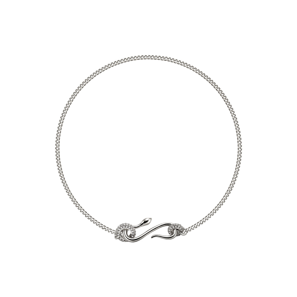 Rythme du serpent, charme infini - Collier serpent Mobius Ringling