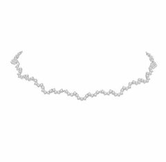 Collier rivière étoile brillante