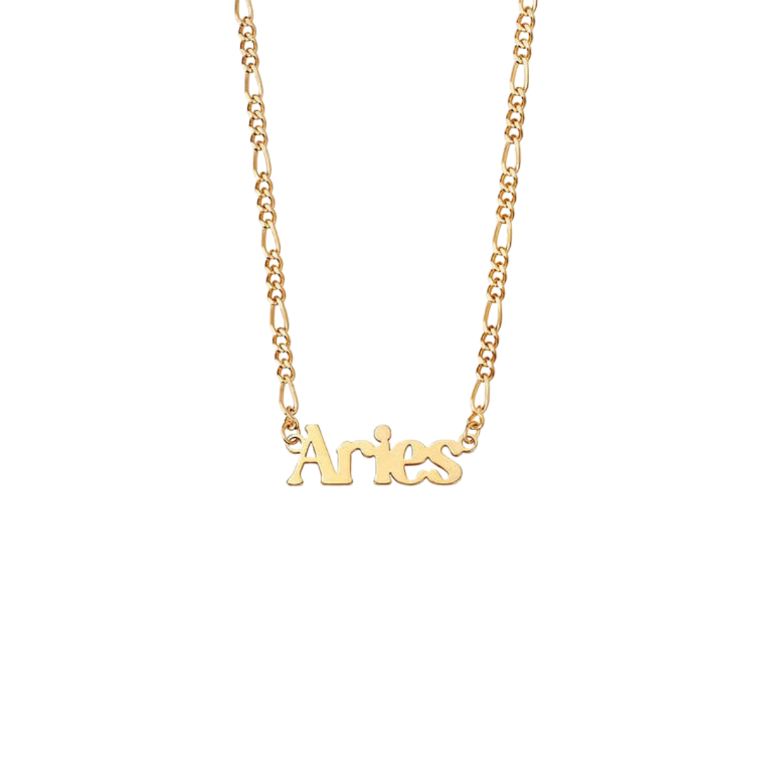 Golden Custom letter necklace, exclusive to your romantic imprint(After placing the order, send the customization information to customer service, which takes about 12 working days)