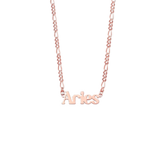 Rose gold custom letter necklace, dedicated to your romantic imprint (after the order will be customized information sent to customer service, about 12 working days)